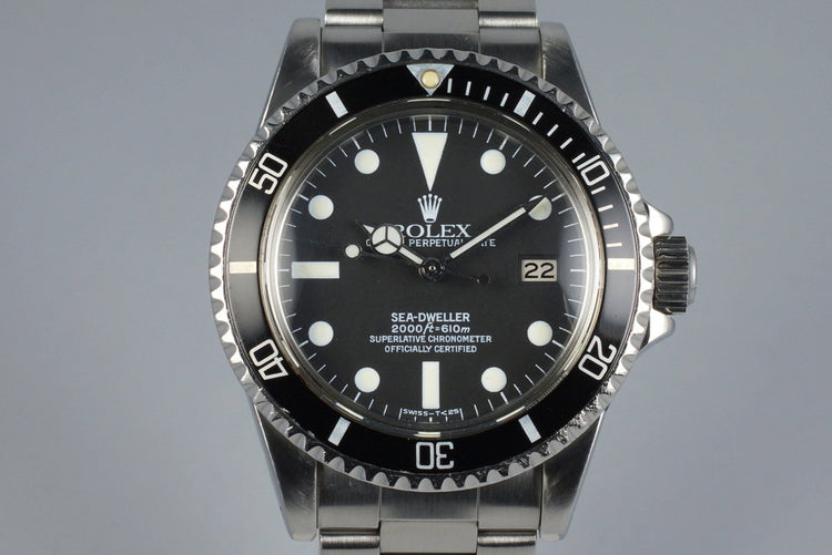 1983 Rolex Sea Dweller 1665