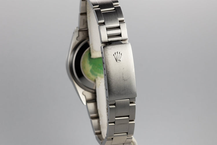 1991 Rolex Date 15210 Silver Dial