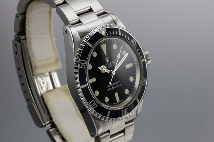 1979 Rolex Submariner 5513 MK II Dial with Box and Papers