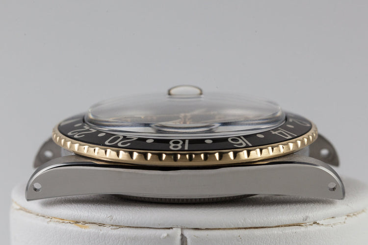 1979 Rolex Two Tone GMT 1675 Black Nipple Dial
