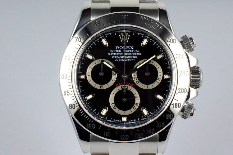 2005 Rolex Daytona 116520 Black Dial with Box and Papers