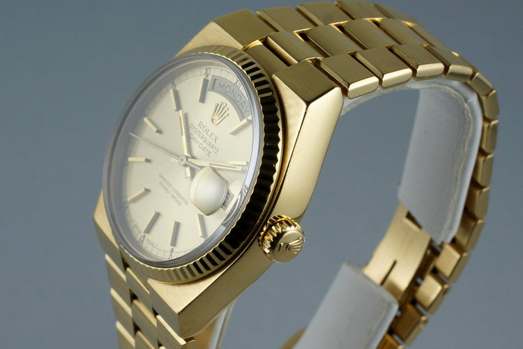 1978 YG OysterQuartz Day-Date 19018 with Box and Papers