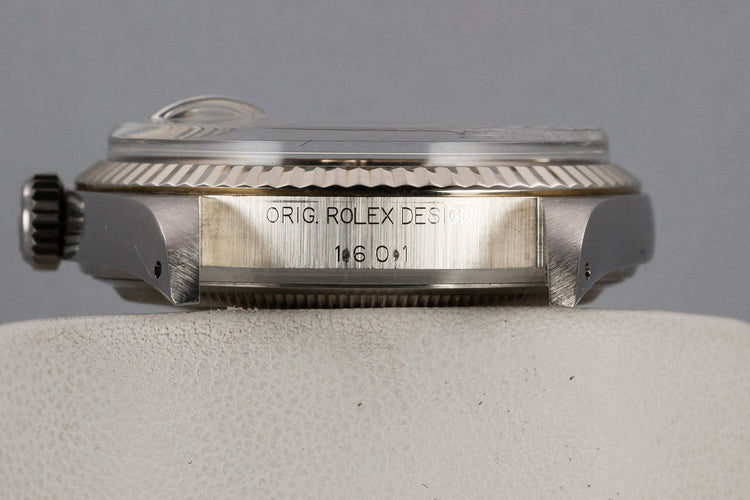 1976 Rolex DateJust 1601 with Silver Linen Sigma Dial