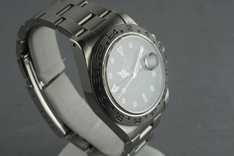 Rolex Explorer II 16550 black dial