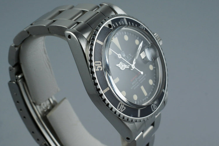 1970 Rolex Red Submariner 1680 Mark IV