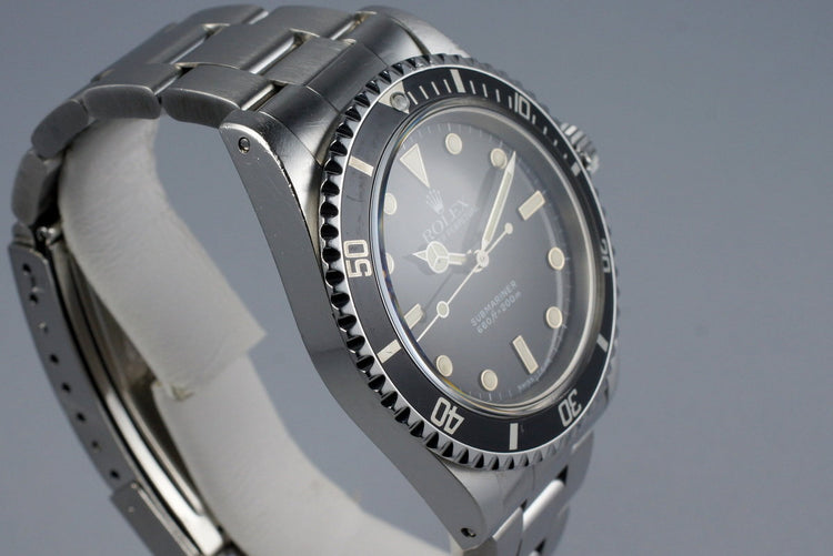 1986 Rolex Submariner 5513