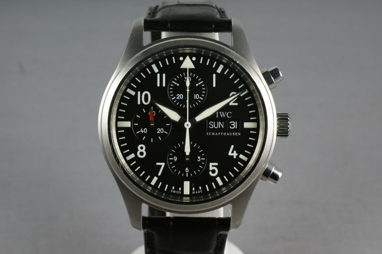 IWC 3717-01 Chronograph Box and Papers.