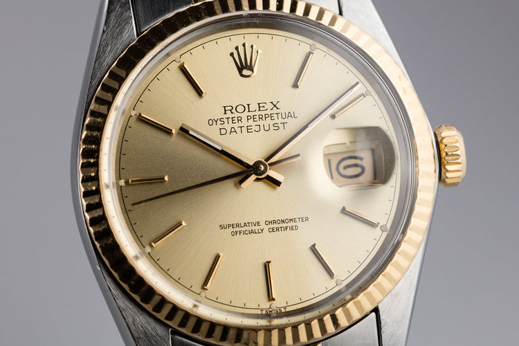 1981 Rolex Two-Tone DateJust 16013