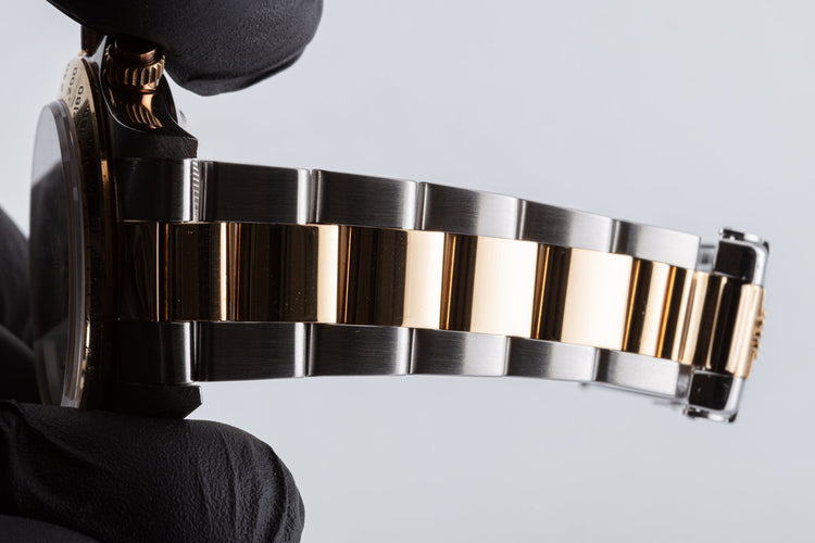 1996 Rolex Zenith 18K/ST 16523 White Diamond Dial Daytona