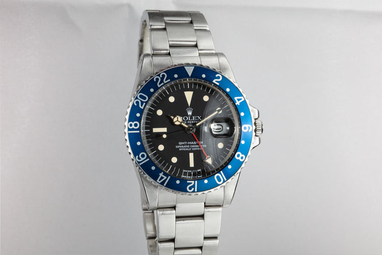 1976 Rolex GMT-Master 1675 "Blueberry"