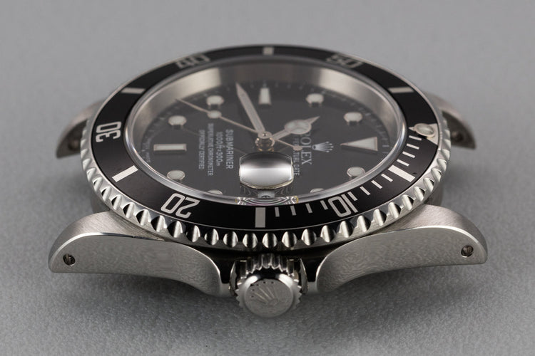 2001 Rolex Submariner 16610 with Box and Papers
