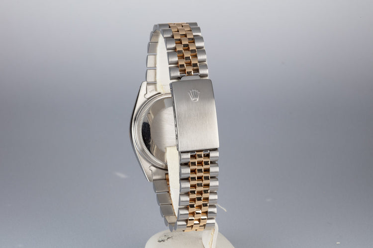 1984 Vintage Rolex Two-Tone DateJust 16013 With Gold "Tiffany & Co." Dial