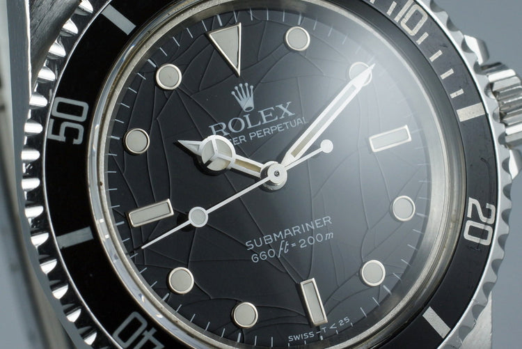 1985 Rolex Submariner 5513 with Spider Dial