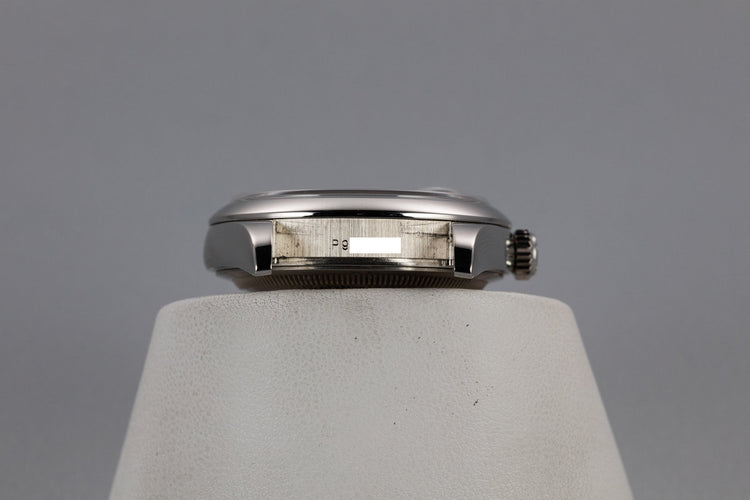2000 Rolex Platinum Day-Date 118206 Glacier Blue Dial with Box and Papers