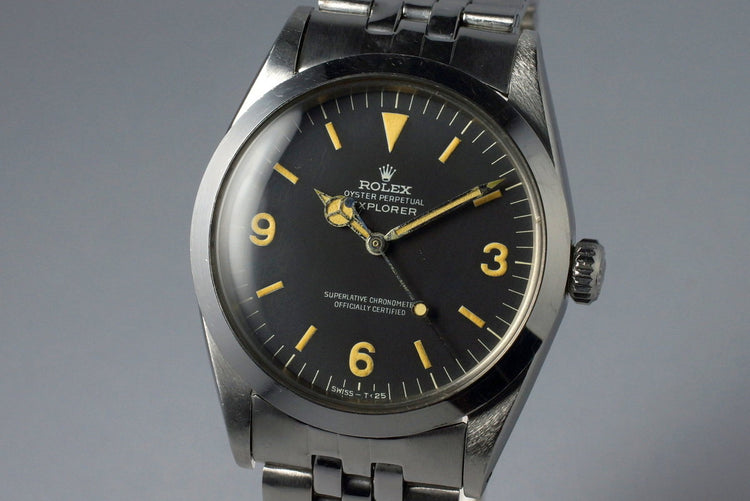 1967 Rolex Explorer 1 1016 with Box and Punched Papers