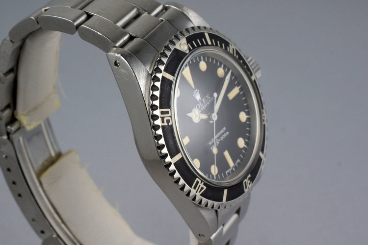 1979 Rolex Submariner 5513 Mark III Maxi Dial
