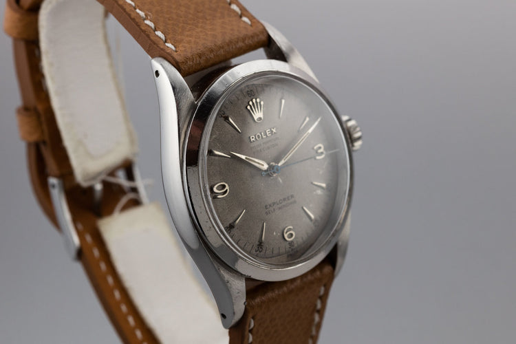 1953 Rolex Explorer 6298 with Silver Explorer SWISS Only Dial