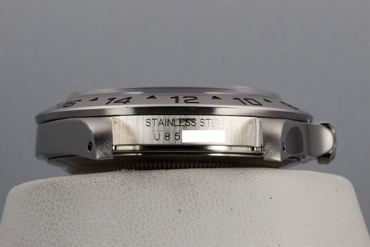1997 Rolex Explorer II 16570 Black Dial