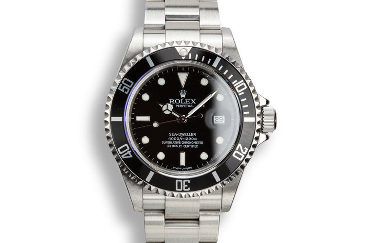 2003 Rolex Sea-Dweller 16600 T with Box and Papers