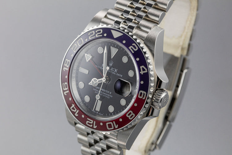 2018 Rolex GMT-Master II 126710BLRO MK I "Magneto" with Box and Papers