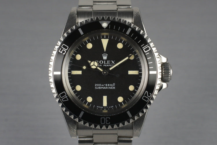 1967 Rolex Submariner Ref: 5513 Meters First