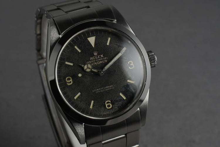 1966 Rolex Explorer 1 1016 gilt tropical dial