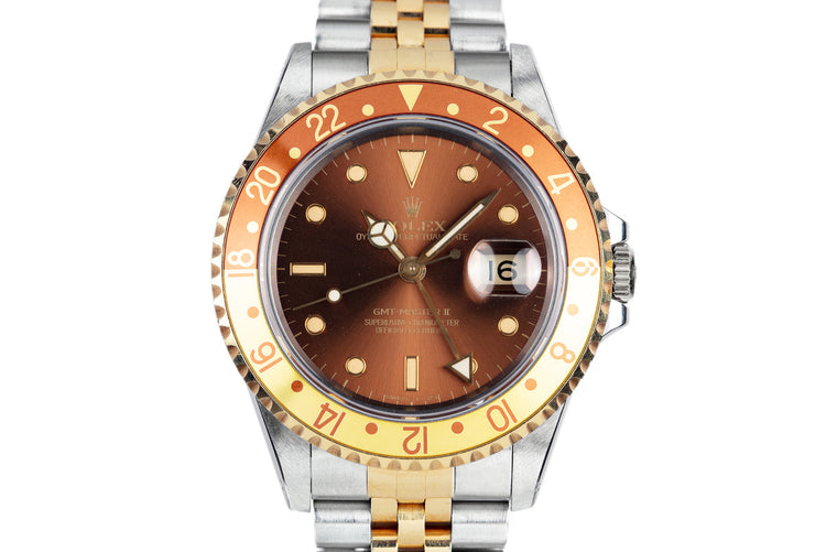 1991 Rolex Two Tone GMT-Master II 16713 "Rootbeer"