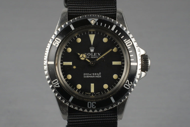 1967 Rolex Submariner 5513 Meters First