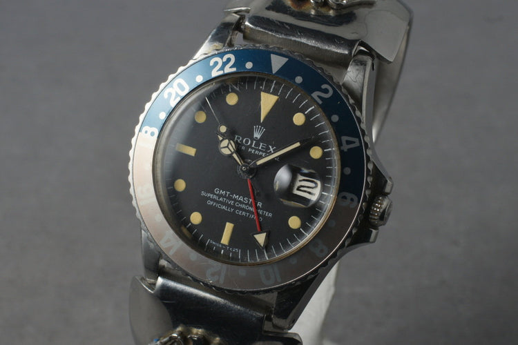 1970 Rolex GMT-Master 1675 with Original OLONGAPO Bracelet