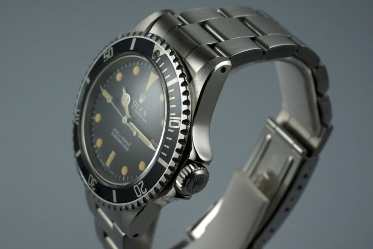 1970 Rolex Submariner 5513 Meters First