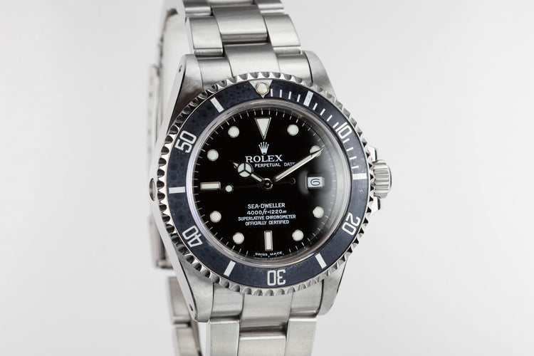 1986 Rolex Sea-Dweller 16660 with Service Dial