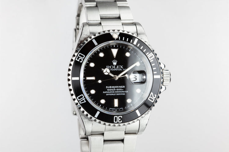 1995 Rolex Submariner 16610