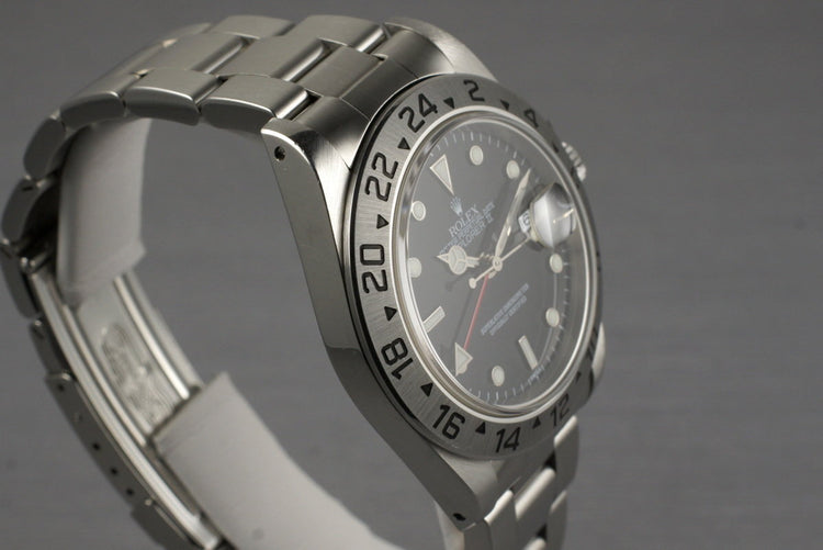 1997 Rolex Explorer II 16570 Black Dial with Papers