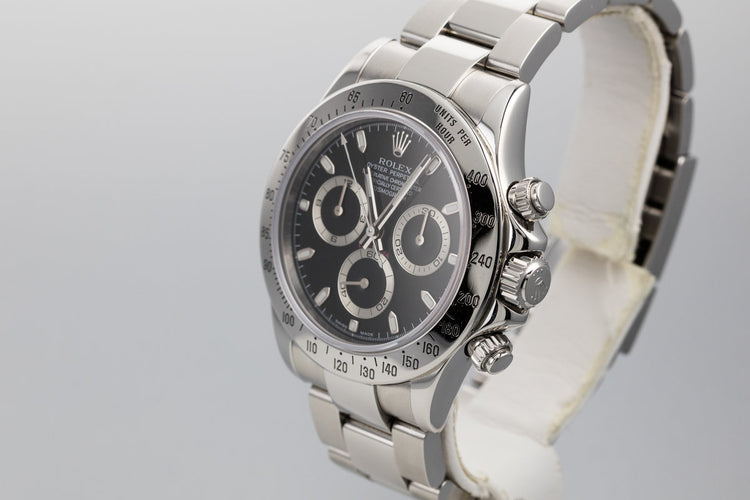 2003 Rolex Dayton 116520 Black dial with Box