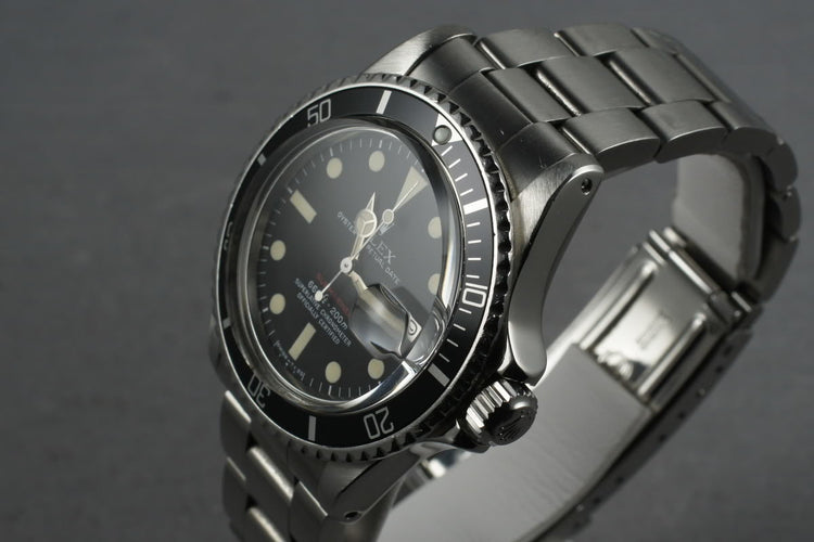 1971 Rolex Red Submariner 1680 Mark V