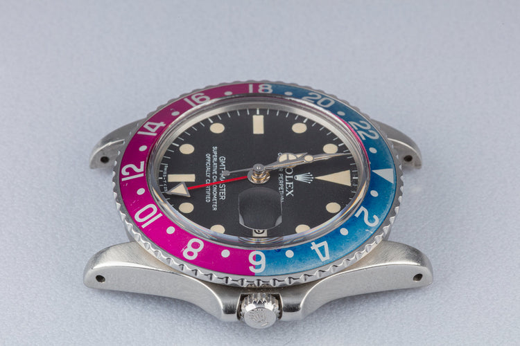 1979 Rolex GMT-Master 1675 with Fuchsia Bezel