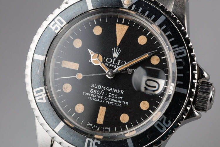 1975 Rolex Submariner 1680 with Mark 1 Dial