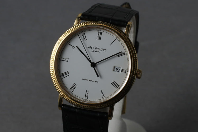 Patek Philippe Calatrava 3944  with Tiffany and Co Dial