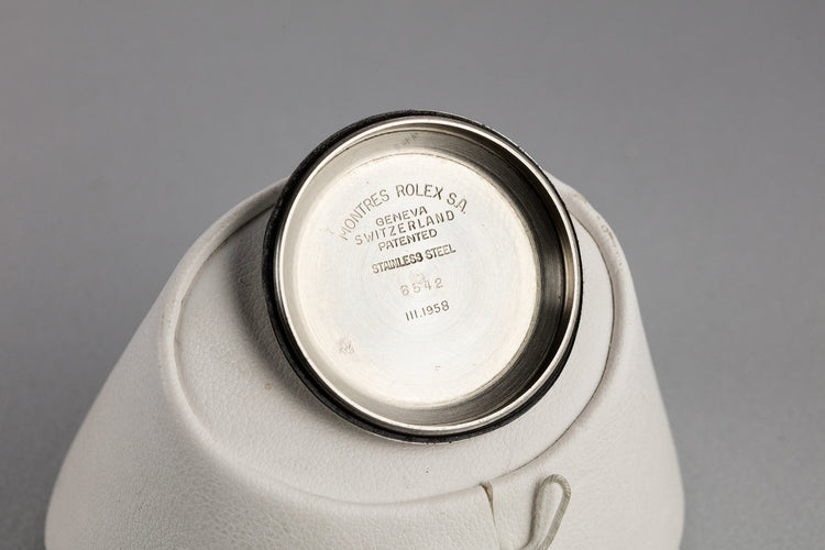 1958 Rolex GMT-Master 6542 Spidered Gilt Chapter Ring Dial with Bakelite Bezel Insert