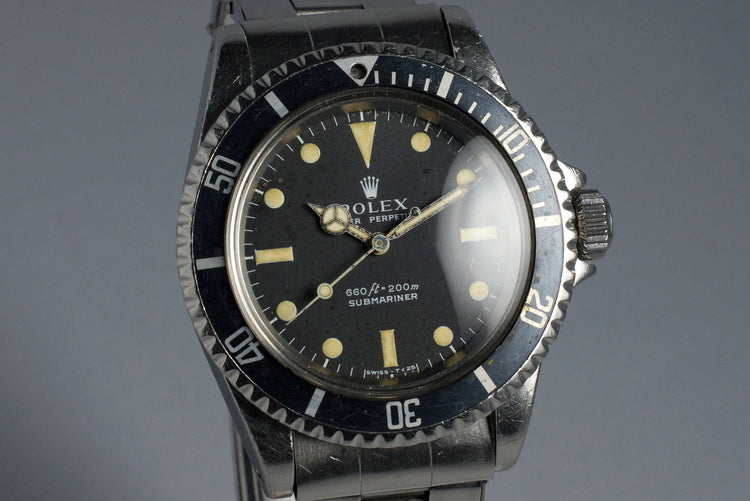 1972 Rolex Submariner 5513 with Serif Dial