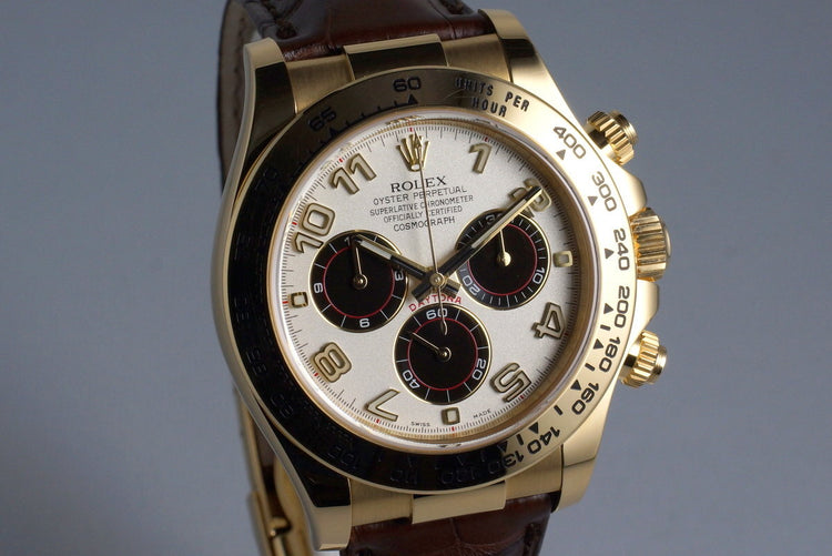 2015 Rolex YG Daytona 116518 Arabic Dial