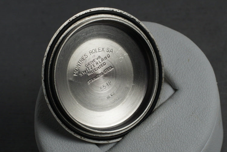 1962 Rolex Submariner 5512 PCG with Tropical Chapter ring dial