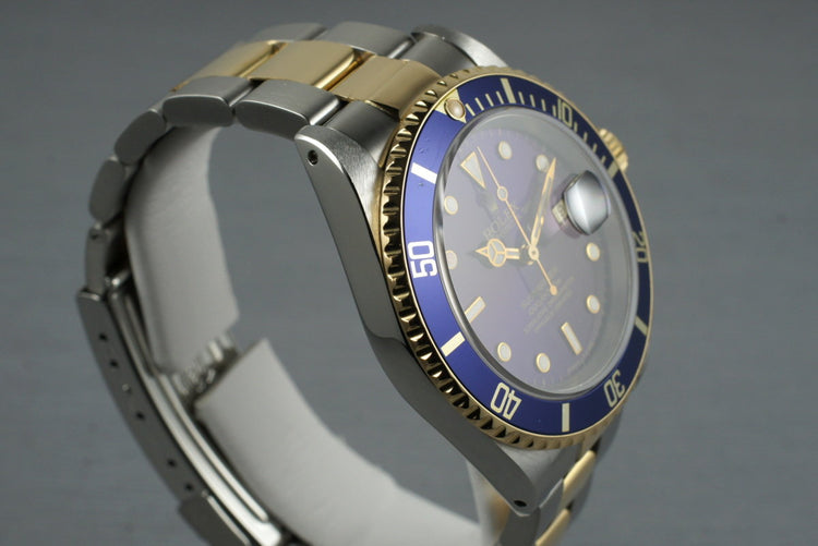 1991 Rolex Two Tone Submariner 16613