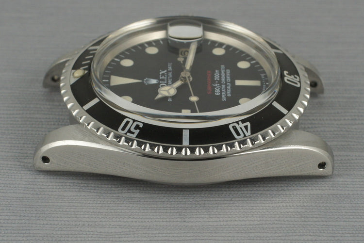 1972 Rolex Red Submariner 1680 Mark V Dial with Box and Papers