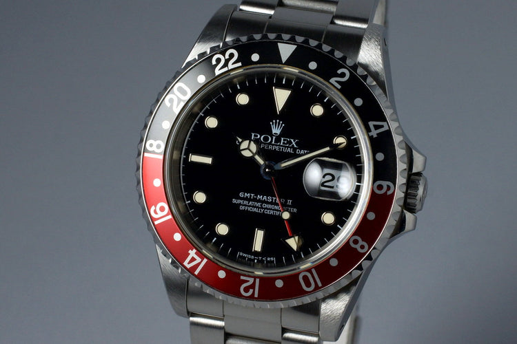 1995 Rolex GMT II 16710 with Box and Papers