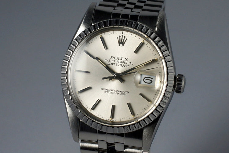 1984 Rolex DateJust 16030 with Silver Dial