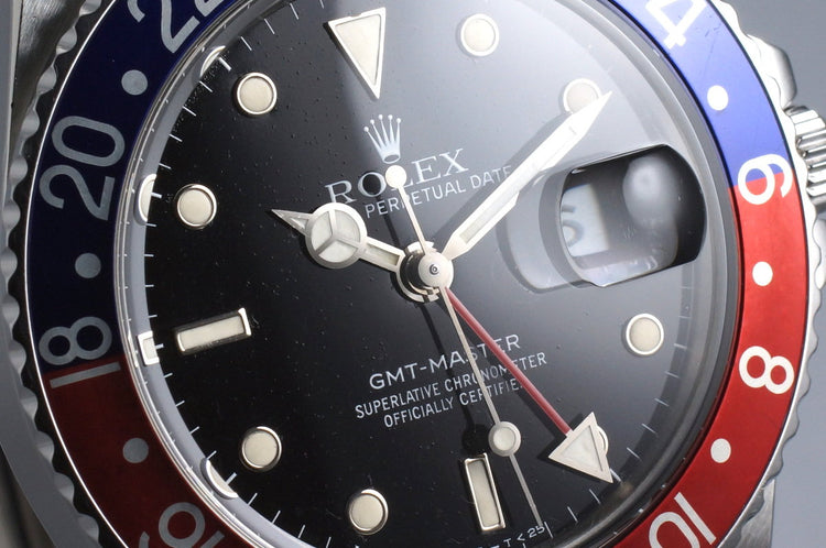 1988 Rolex GMT 16750 with Box and Papers