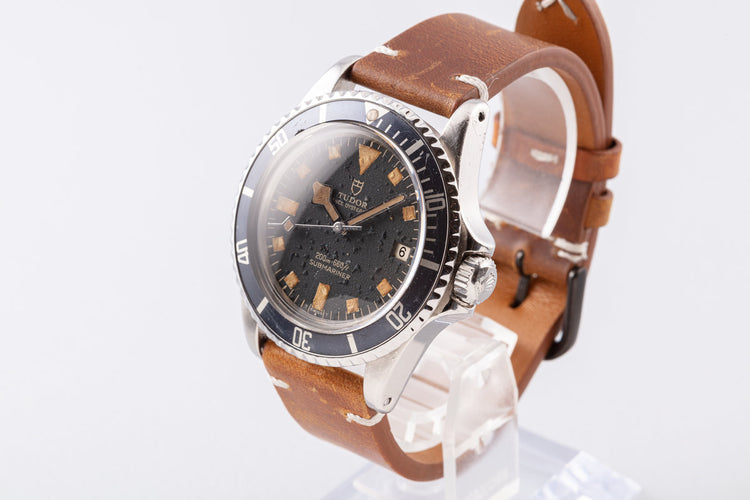 1973 Tudor Snowflake Submariner 9411/0 Black Dial