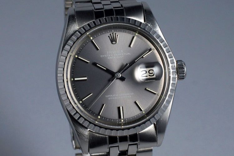 1972 Rolex DateJust 1603 Gray Dial