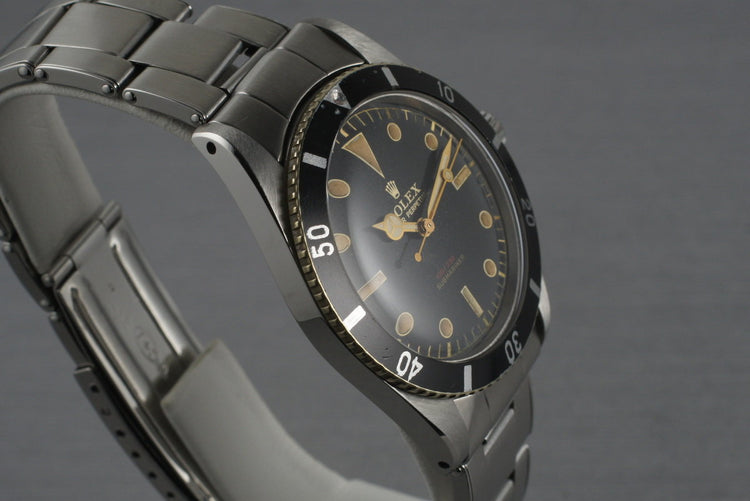 1955 Rolex Submariner 6536-1 with Red Depth Rating